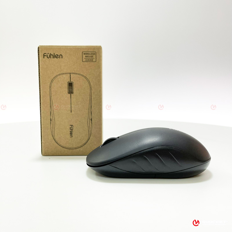 Chuột Máy Tính Không Dây Fuhlen M70 Black
