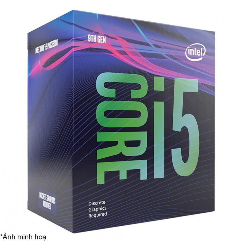 CPU Intel Core i5-9400F (2.9GHz turbo up to 4.1GHz, 6 nhân 6 luồng, 9MB Cache, 65W) - Socket Intel LGA 1151-v2