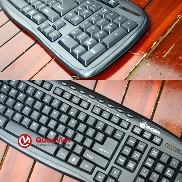 Key Mouse không dây Eblue EC888BK