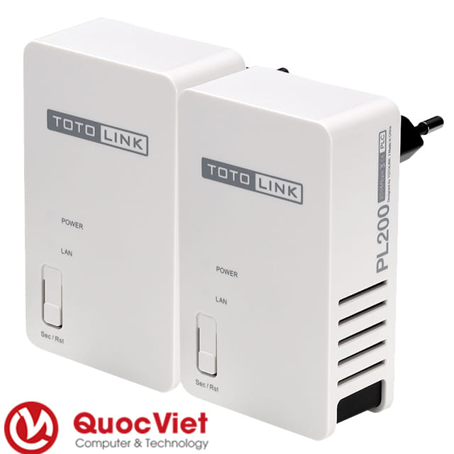 Bộ KIT Totolink mở rộng mạng qua đường dây điện PL200KIT