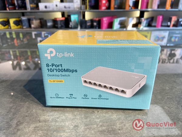 Switch TPLink TL-SF1008D 8 cổng 100 Mbps
