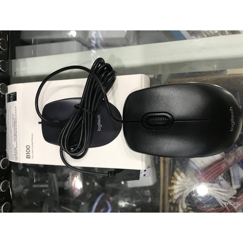 Chuột máy tính Logitech B100