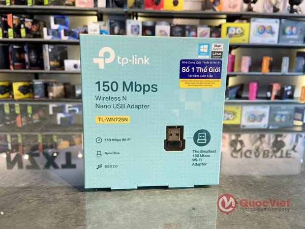 USB thu Wifi TPlink TL-WN725N không râu