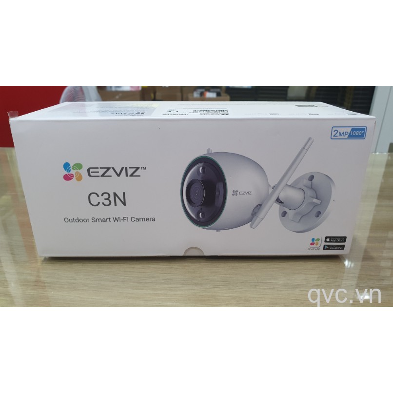 Camera EZVIZ CS-C3N-A0-3H2WFRL(4MM) [Có màu - phát hiện chuyển động thông minh không còi đèn- H265]