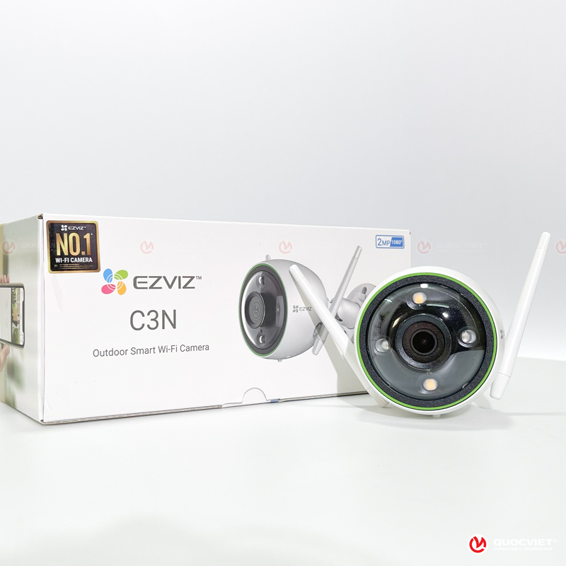 Camera EZVIZ CS-C3N-A0-3H2WFRL(4MM) [Có màu - phát hiện chuyển động thông minh không còi đèn- H265]