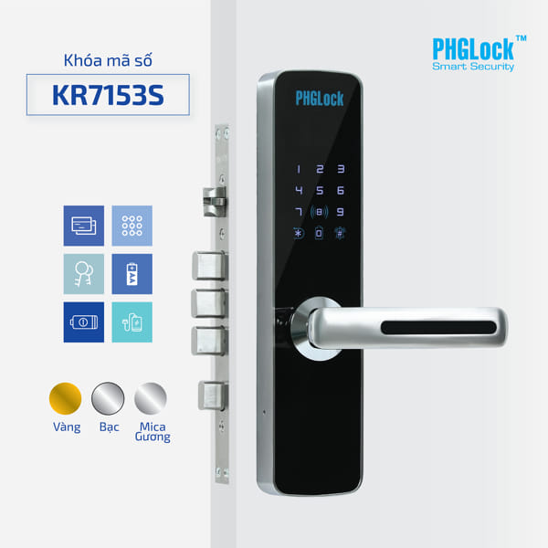 Khóa cửa văn phòng KR7153S