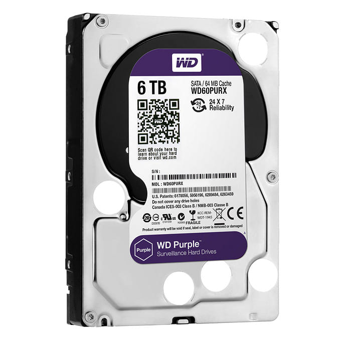HDD Western 6TB màu tím