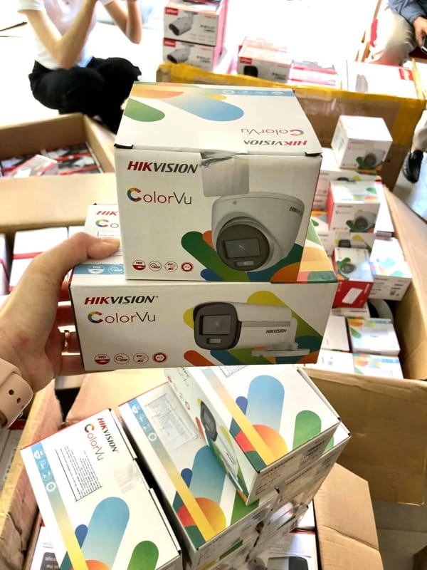 Camera Hikvison DS-2CE72DF0T-F-Camera TVI bán cầu colorvu 2MP