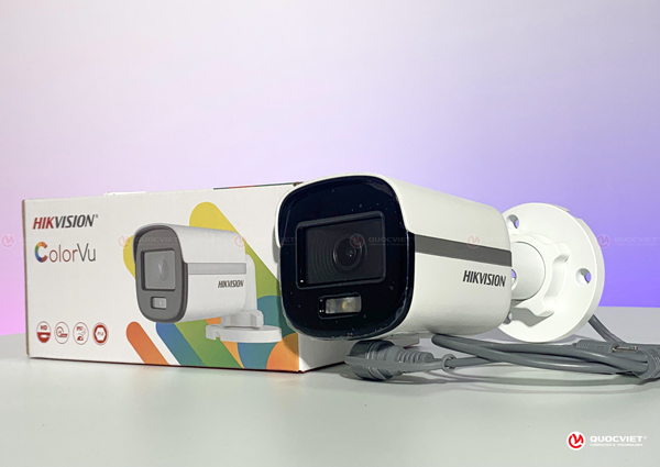 Camera HDTVI ColorVu 2.0MP HIKVISION DS-2CE10DF0T-F