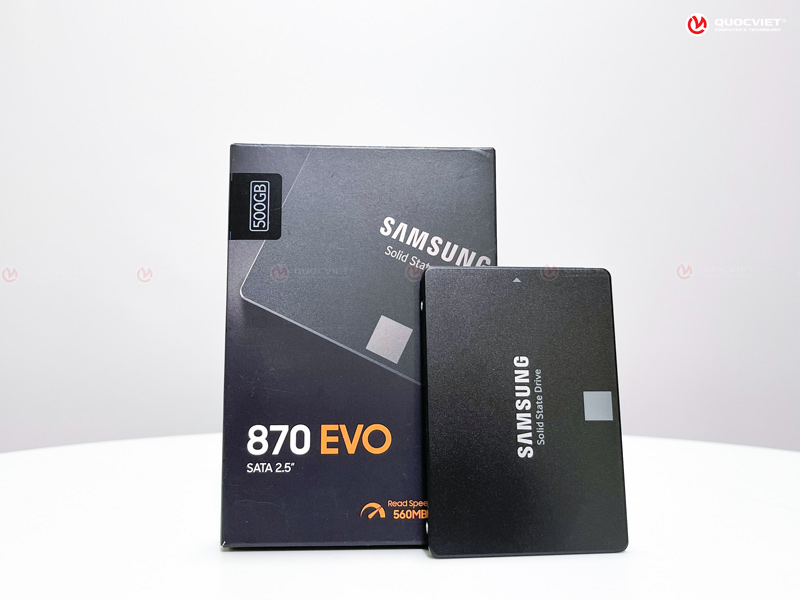 Ổ cứng SSD 500GB Samsung 870 EVO (MZ-77E500BW) 
