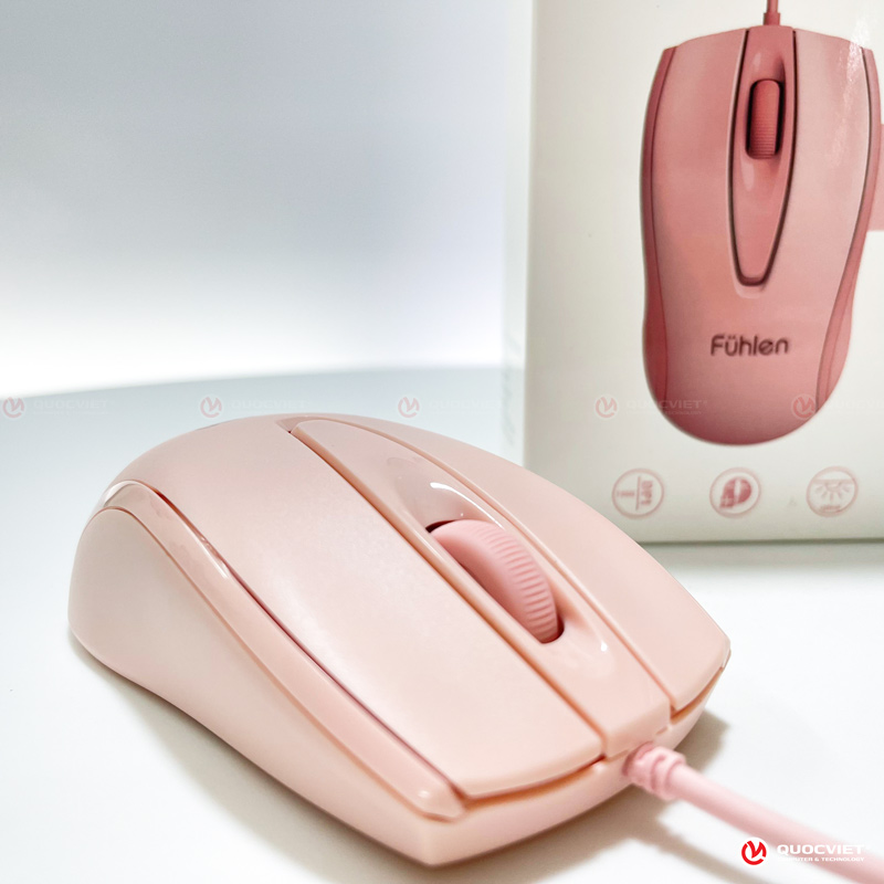 Chuột Máy Tính Fuhlen L102 Pink