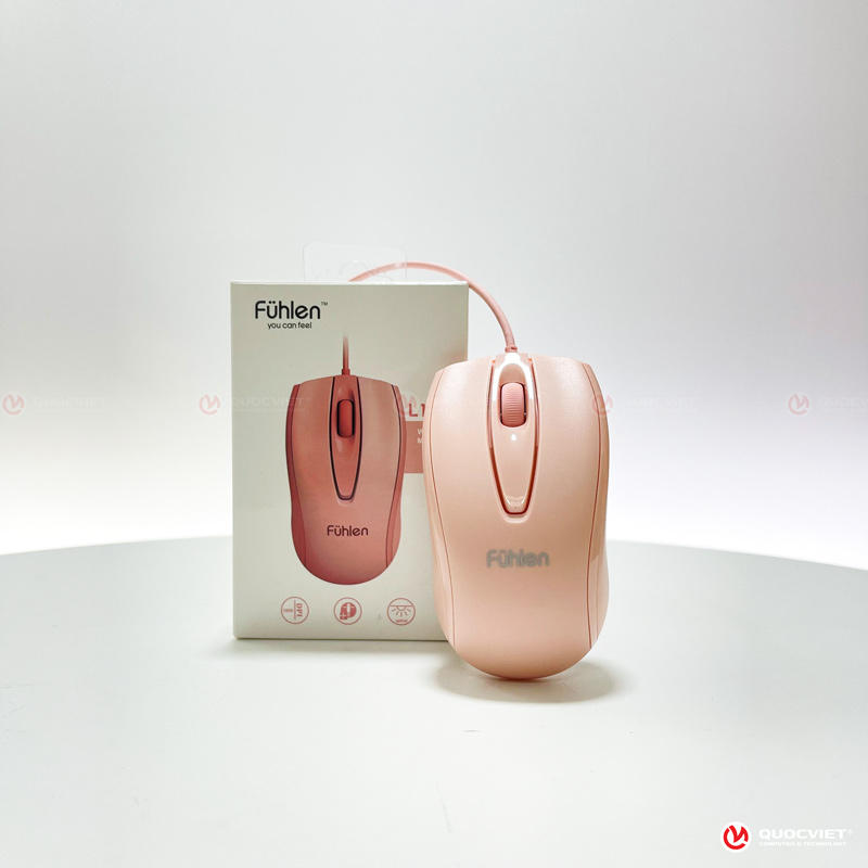Chuột Máy Tính Fuhlen L102 Pink