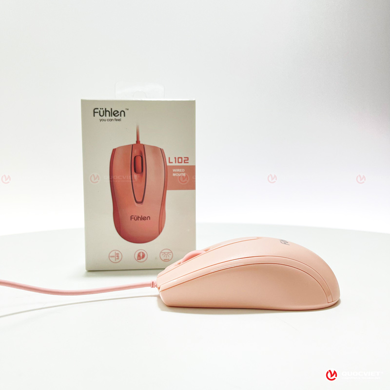 Chuột Máy Tính Fuhlen L102 Pink