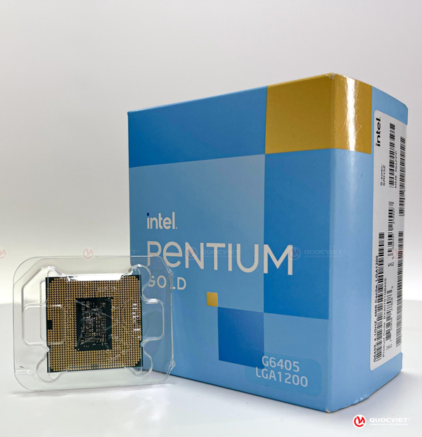 CPU Intel Pentium Gold G6405 (4.1GHz, 2 nhân 4 luồng, 4MB Cache, 58W) – SK LGA 1200