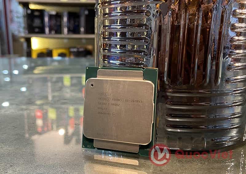 CPU XEON E5 2678  (2.5GHz, 12 nhân 24 luồng, 30MB Cache, 120W) - Socket Intel LGA 2011-v3 QSD
