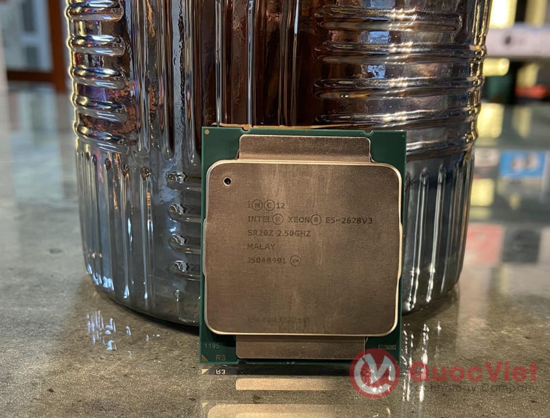 CPU XEON E5 2678  (2.5GHz, 12 nhân 24 luồng, 30MB Cache, 120W) - Socket Intel LGA 2011-v3 QSD