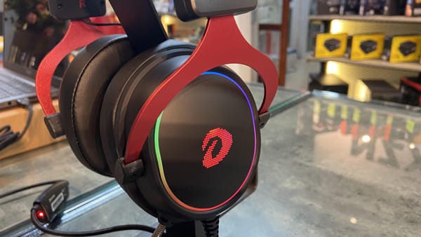 Tai nghe DareU EH925 7.1 RGB Black Red