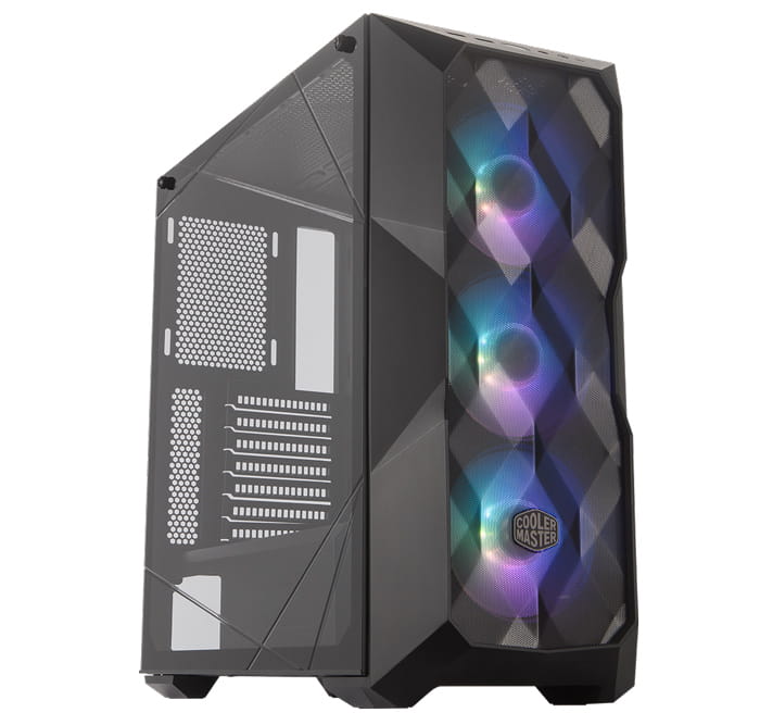 Vỏ Case CoolerMaster MASTERBOX TD500 TG MESH BLACK ARGB -EATX