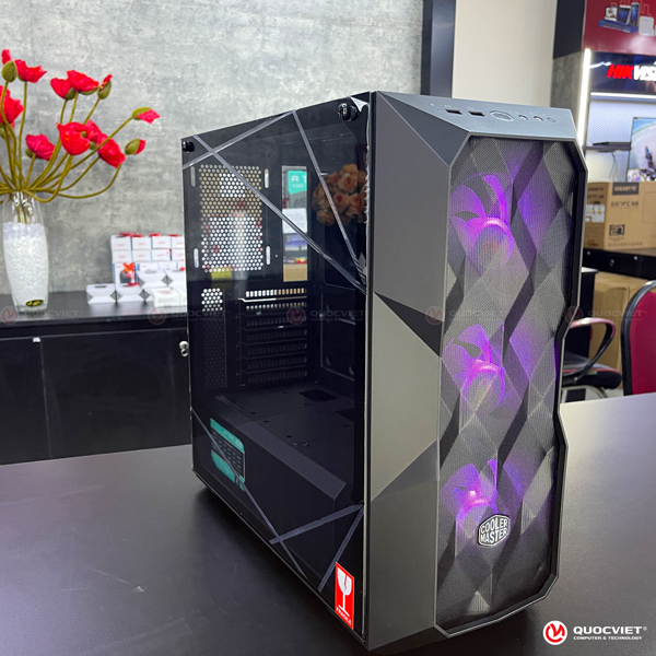 Vỏ Case CoolerMaster MASTERBOX TD500 TG MESH BLACK ARGB -EATX