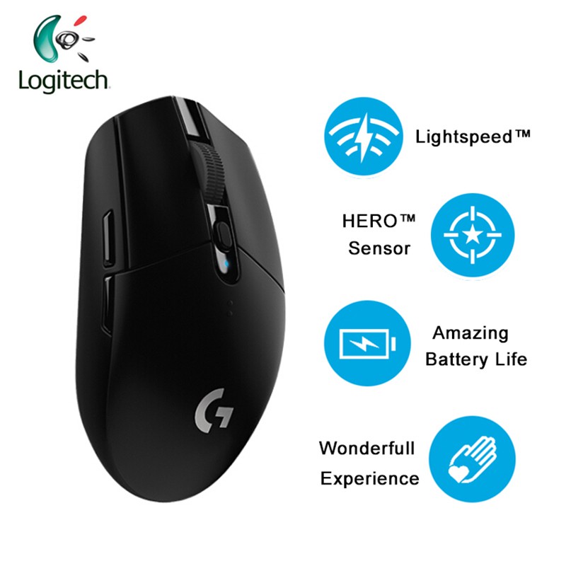 Chuột không dây Logitech G304 ( màu đen )