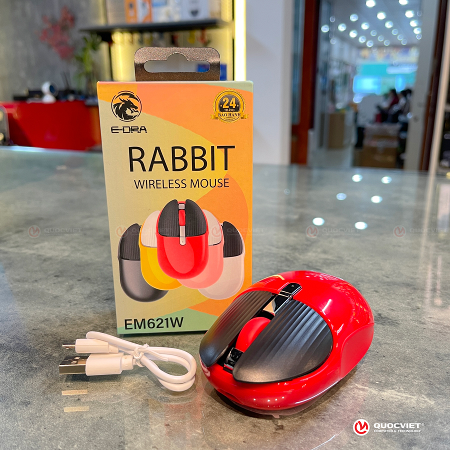 Chuột không dây E-Dra EM621W Rabbit 