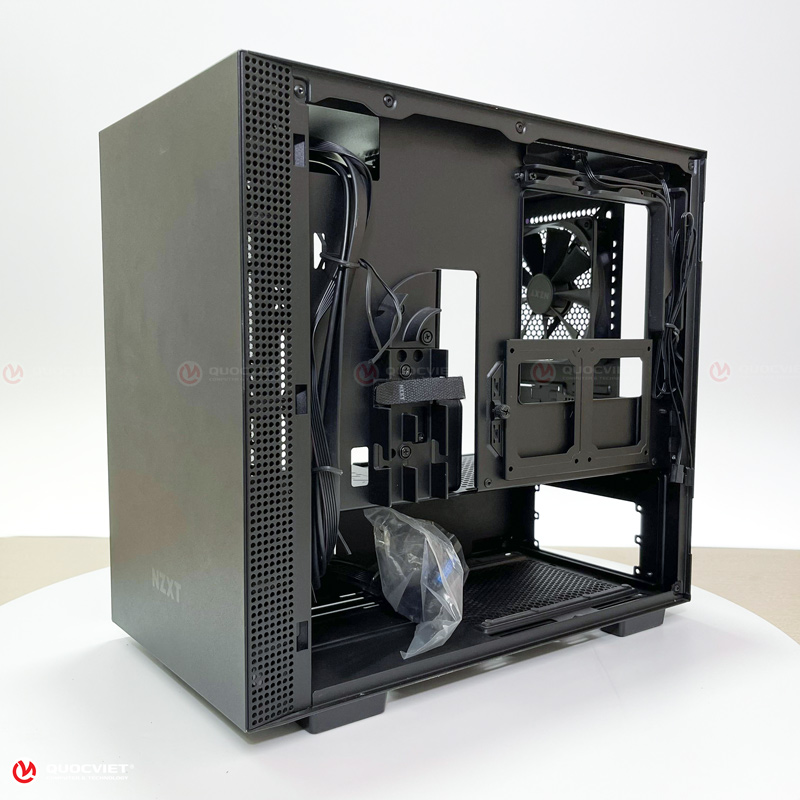 Vỏ case NZXT H210 MATTE BLACK | CA-H210B-B1 (Mini Tower/Màu Đen)