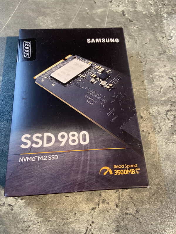 SSD Samsung 980 500GB PCIe NVMe M2.2280 MZ-V8V500BW (đọc: 3100MB/s /ghi: 2600MB/s)