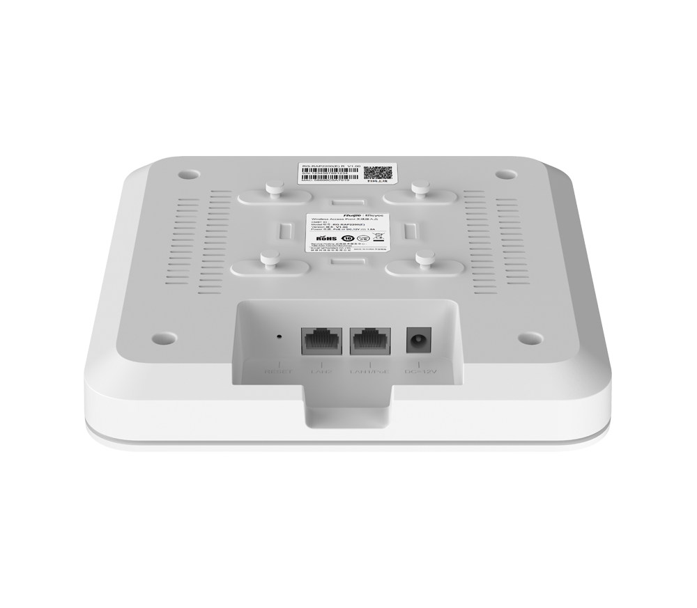 Wifi Ốp trần băng tầng kép Ruijie  RG-RAP2200 E ( Chưa kèm Nguồn)