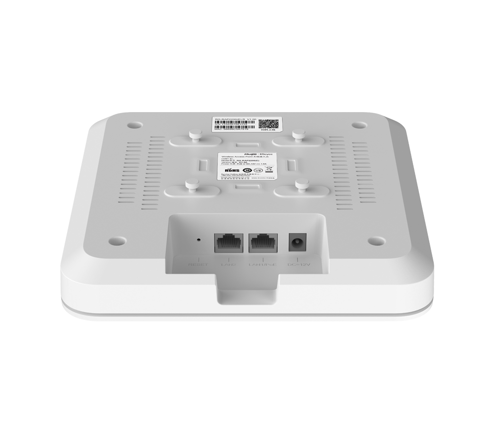 Wifi Ốp trần băng tầng kép Ruijie  RG-RAP2200 E ( Chưa kèm Nguồn)