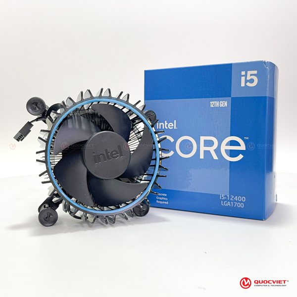 CPU Intel Core i5-12400 (Up To 4.40GHz 6 nhân 12 luồng Socket Intel LGA 1700)