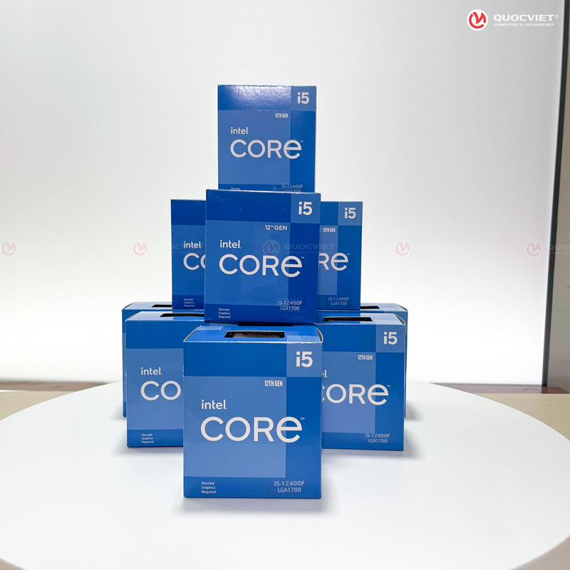 CPU Intel Core i5-12400F (Up To 4.40GHz, 6 Nhân 12 Luồng Socket 1700)