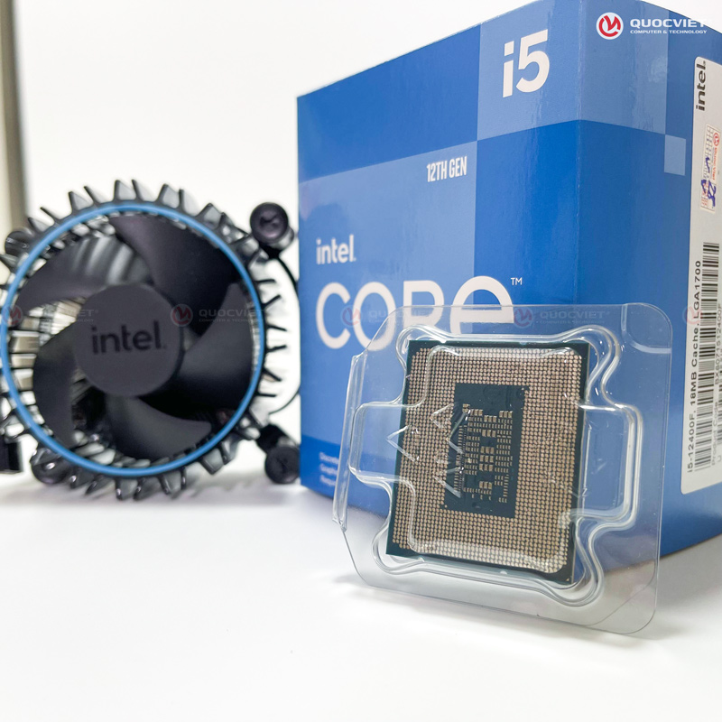 CPU Intel Core i5-12400F (Up To 4.40GHz, 6 Nhân 12 Luồng Socket 1700)