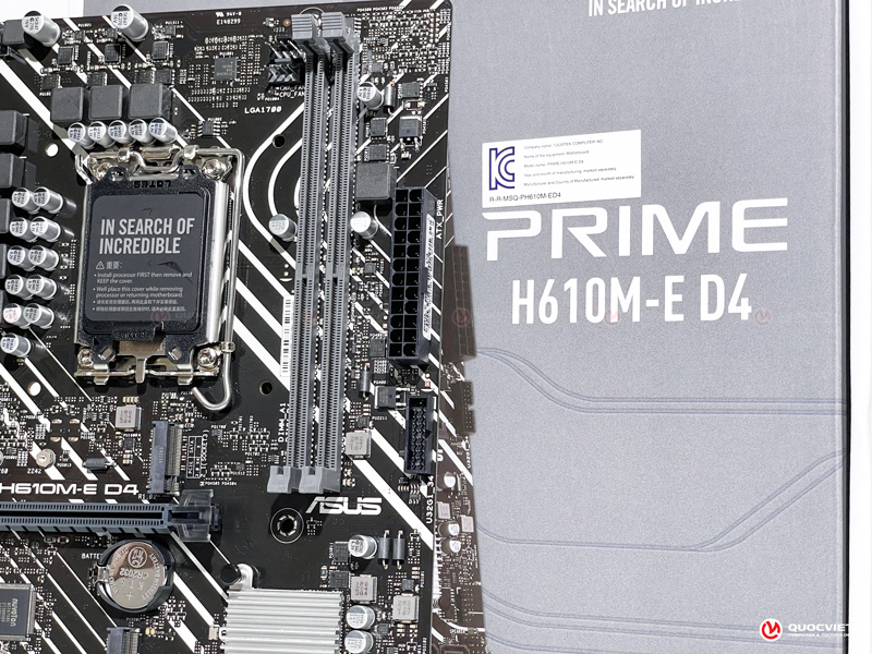 Bo Mạch Chủ Asus PRIME H610M-E D4