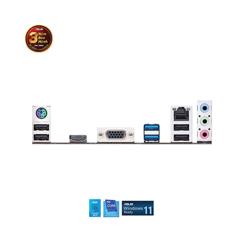 Mainboard Asus PRIME H610M-K D4 ( Socket 1700, M-ATX, 2 khe Ram)