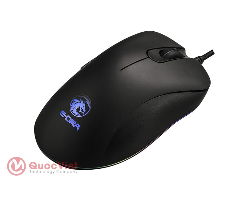 Chuột gaming E-Dra EM660 Pro FPS (USB/RGB/Đen)