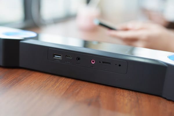 Loa Soundbar E-Dra EGS01W LED RGB (USB Bluetooth, PC, FM)