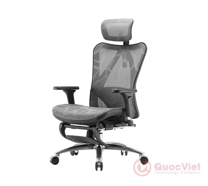Ghế xoay Sihoo M57B-N103 Black Grey ( Kê Chân)