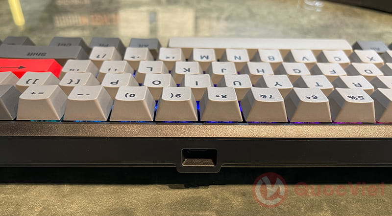 Bàn phím cơ Không dây Key E-DRA EK368w V2 Chocolate Brown switch (Wireless 2.4Ghz,Bluetooth 5.0)