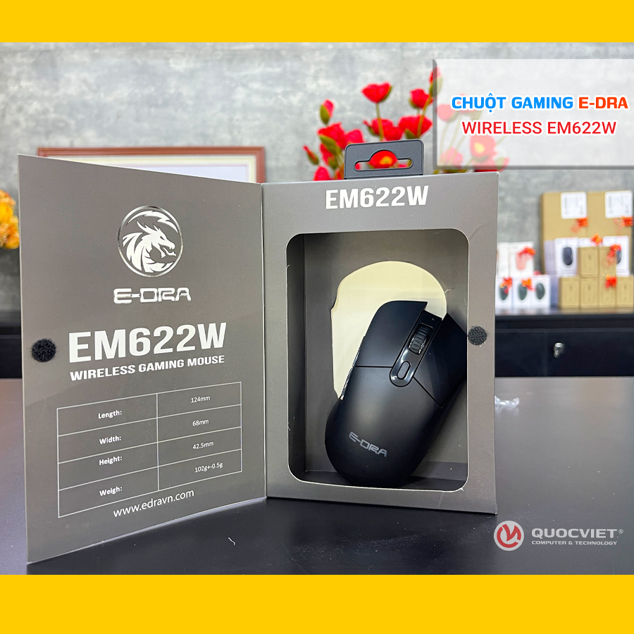 Mouse Không Dây E-Dra EM622W Wireless