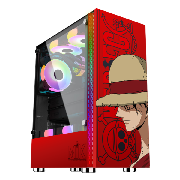 Case Mik DT03 RED LUFFY ( NO FAN)