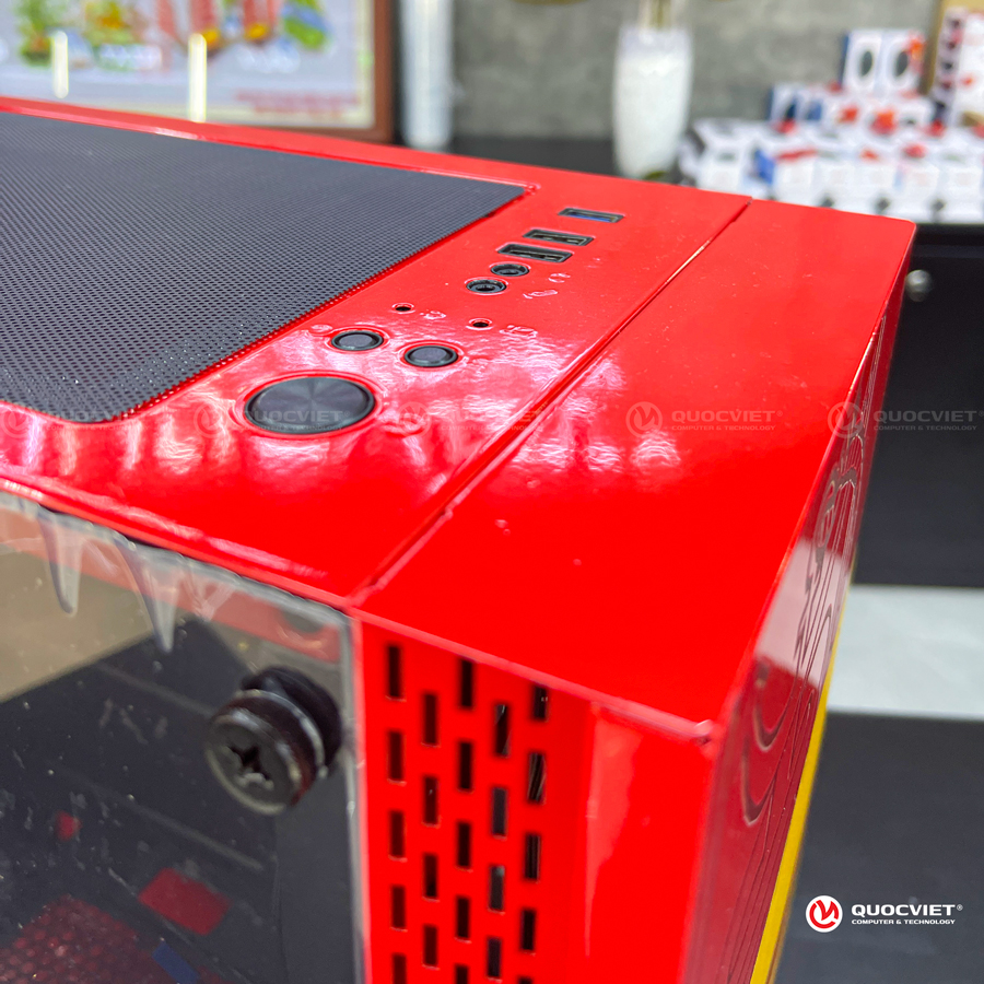 Case Mik DT03 RED LUFFY ( NO FAN)