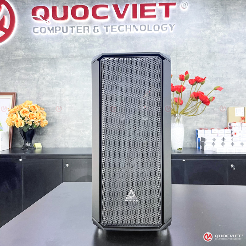 Vỏ case Montech AIR X ARGB Black 3F