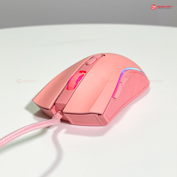 Chuột E-DRA Gaming EM624 Pink ( USB)