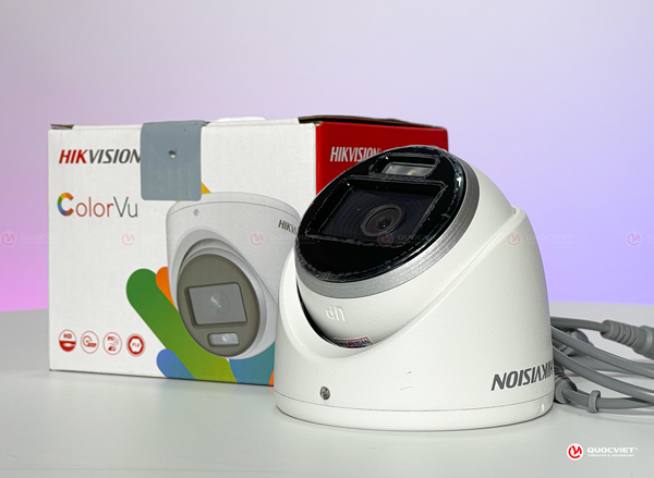 Camera HDTVI 2MP HIKVISION DS-2CE76D0T-LMFS (Tích hợp Mic)