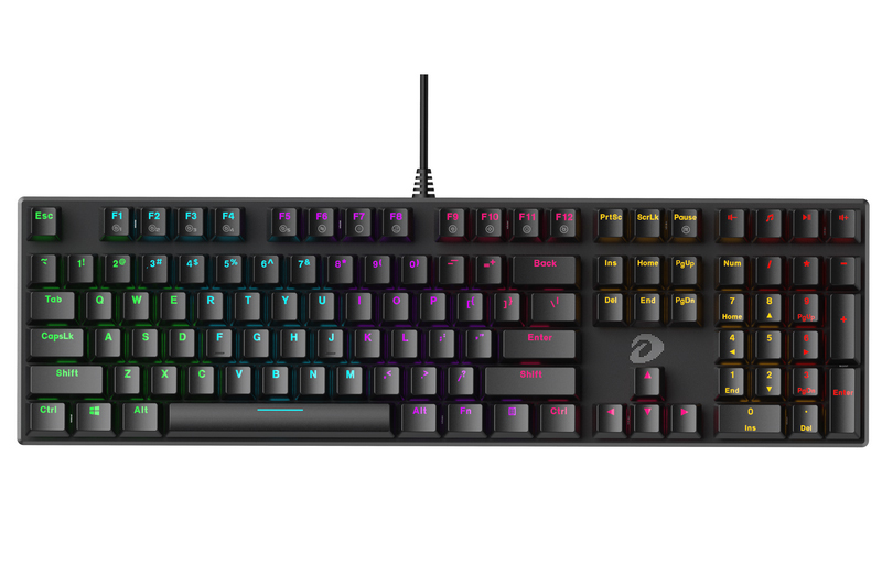 Bàn phím Cơ Dare-U EK810 Black Brown Switch