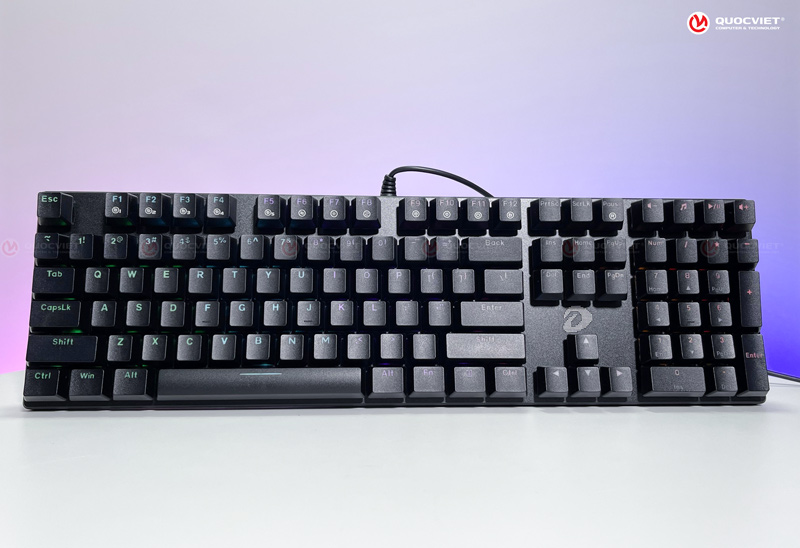 Bàn phím Cơ Dare-U EK810 Black Brown Switch