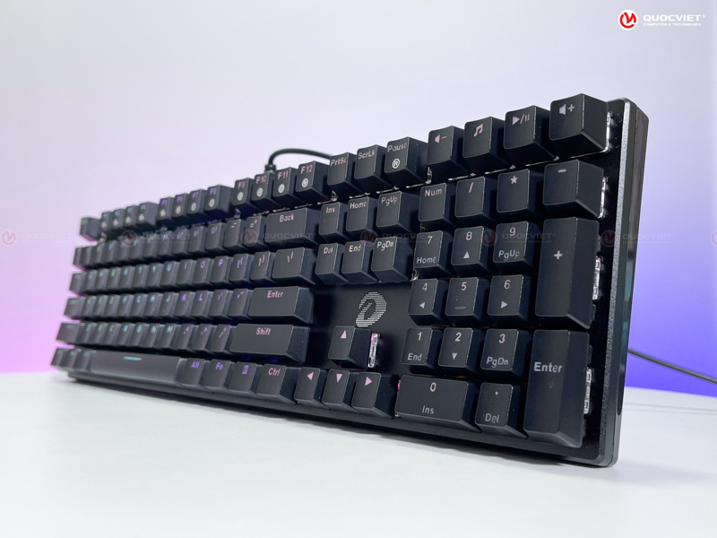 Bàn phím Cơ Dare-U EK810 Black Brown Switch