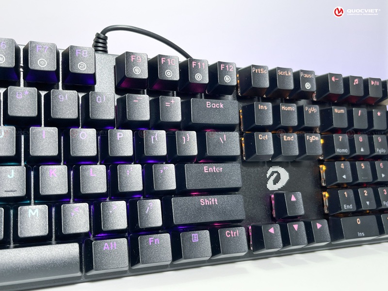 Bàn phím Cơ Dare-U EK810 Black Brown Switch
