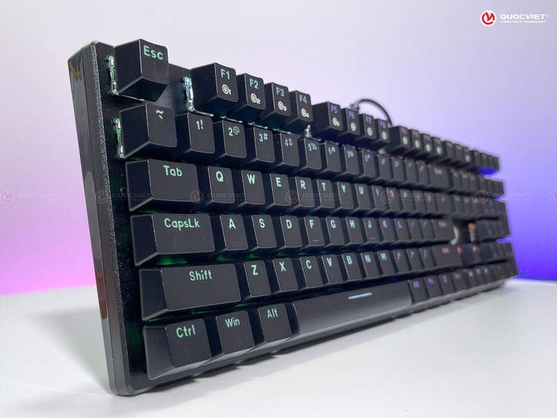 Bàn phím Cơ Dare-U EK810 Black Brown Switch