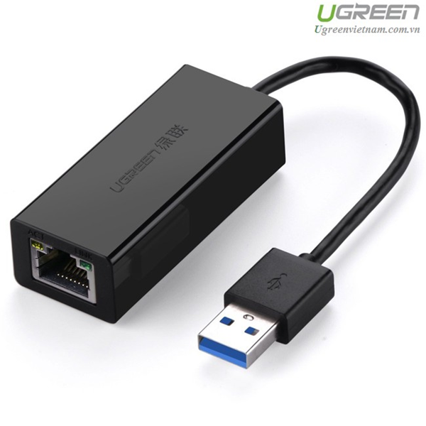 Cáp chuyển USB to lan hỗ trợ 10/100/1000 Ugreen 20256